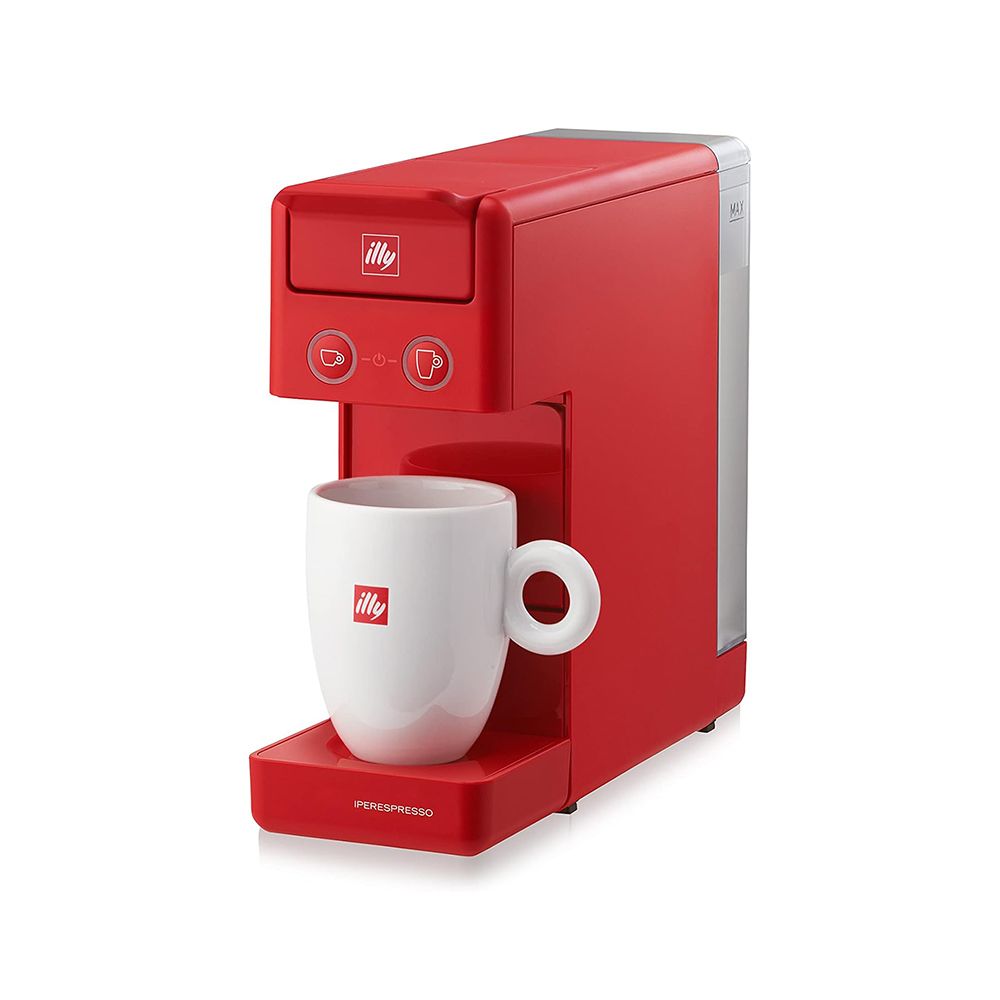 illy Y3.3 iperEspresso Machine - Multi-Brew System, Vibrant Red